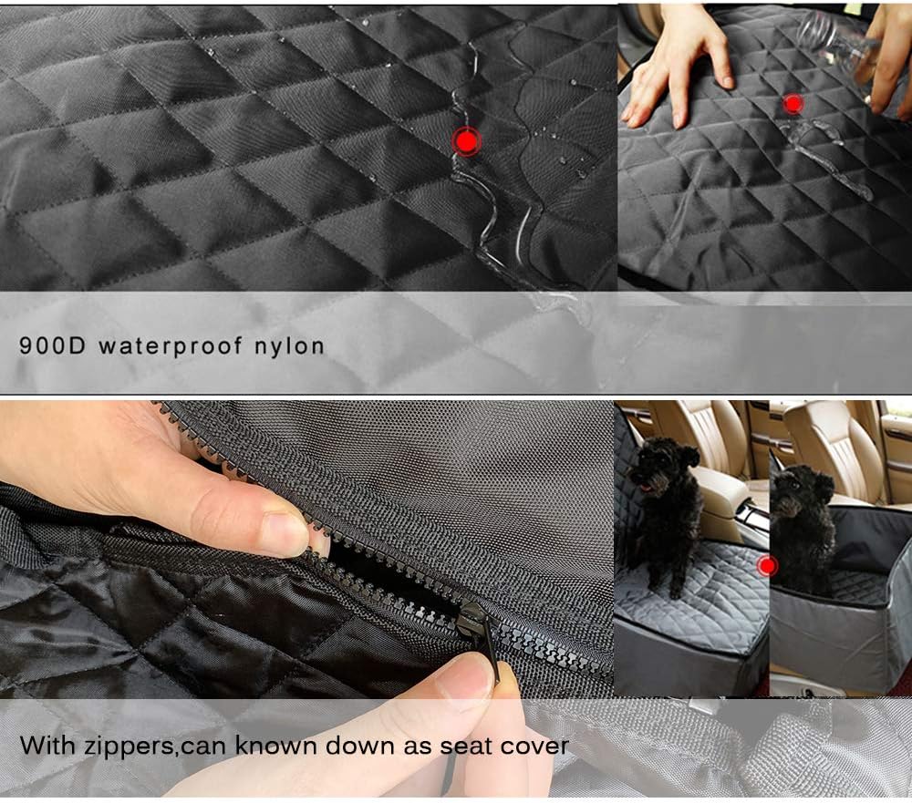 2-in-1 Waterproof Dog Car Seat Cover Pet Car Hammock L470447