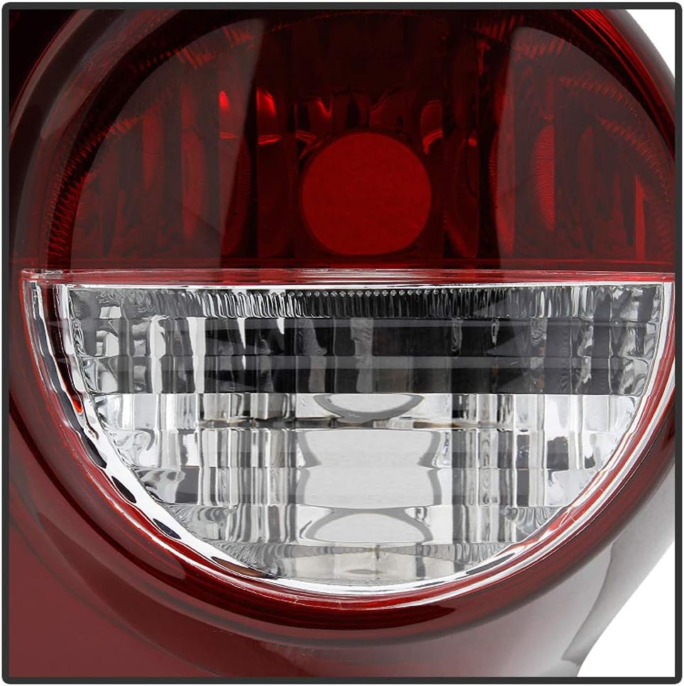 Red Smoke Tail Lights Brake Lamps Left+Right C44115