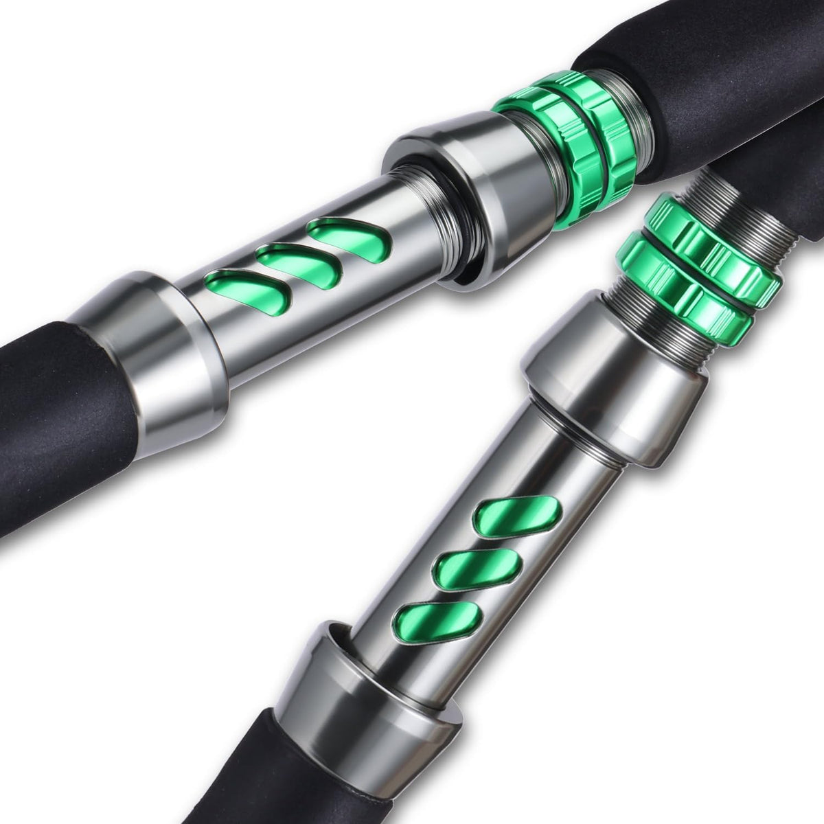 Catfish Fishing Rod and Reel Spinning Combo with EVA Non-Slip Grips and Aluminum Reel Seat X9116