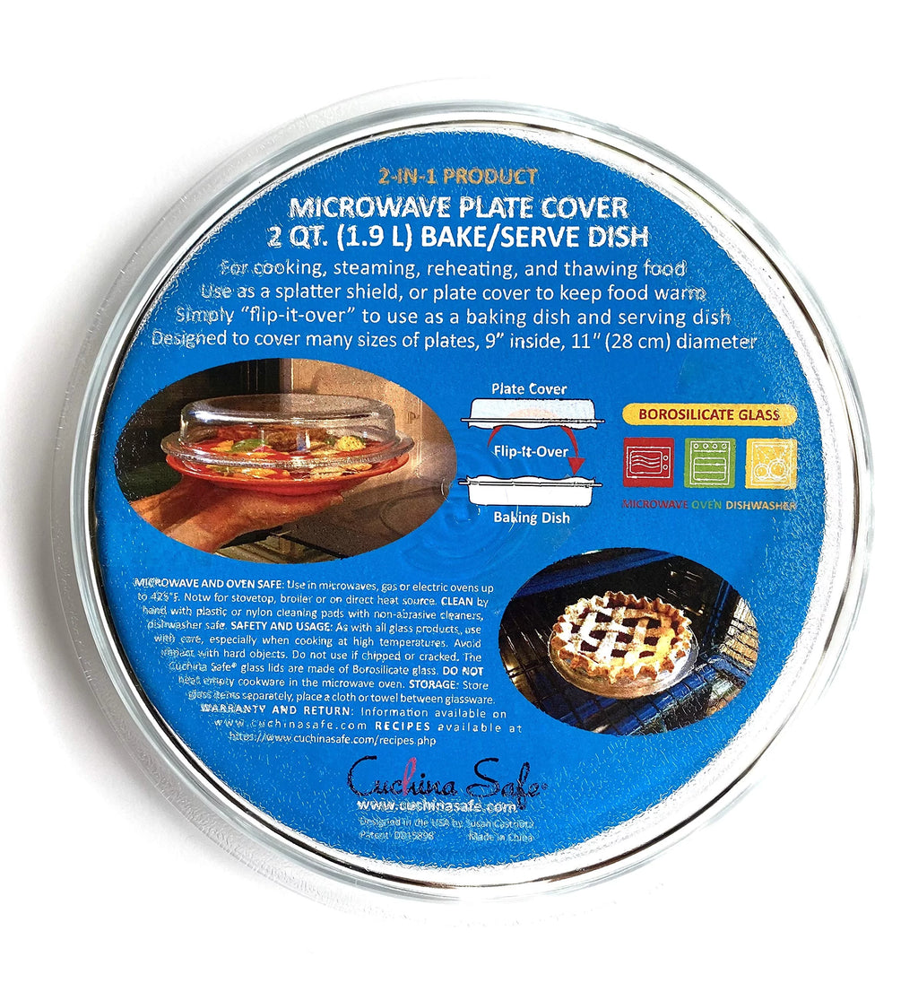 Microwave Glass Vented Plate Cover J12327