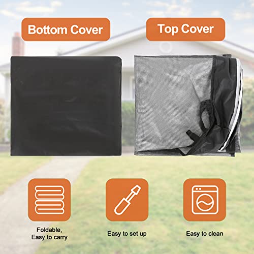 Metal Foldable Dog Playpen with 8 Panels 24”H & Bottom Pad R4456