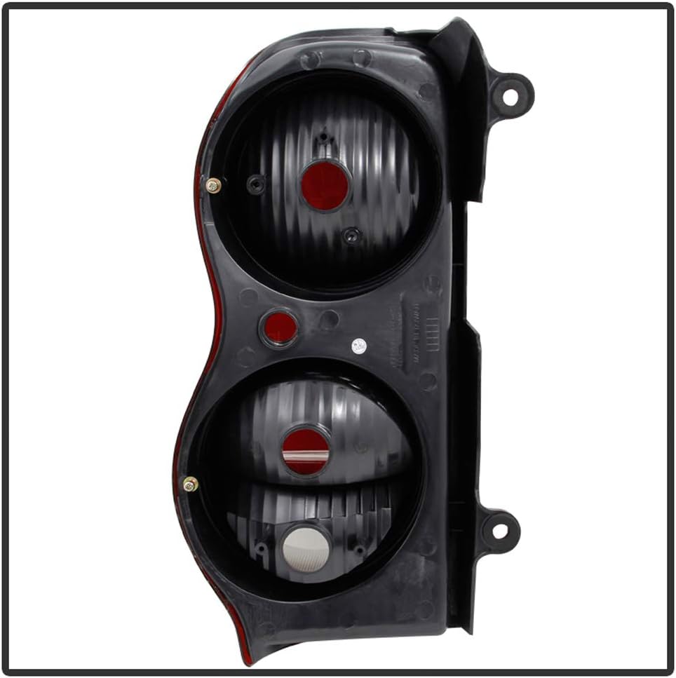 Red Smoke Tail Lights Brake Lamps Left+Right C44115