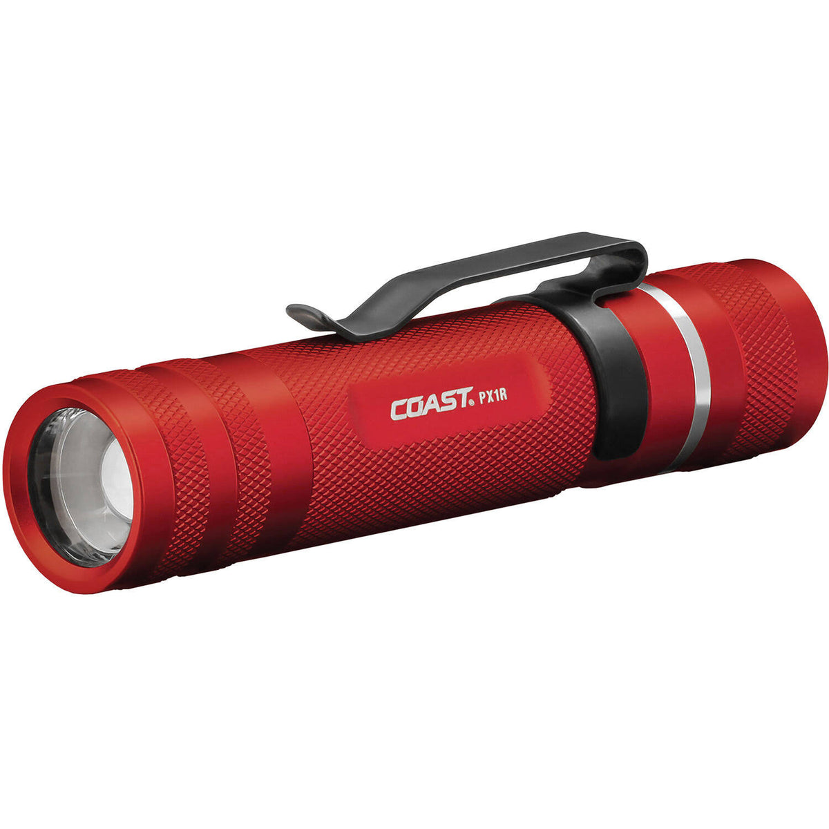 Red Rechargeable Focusing LED Flashlight T717085