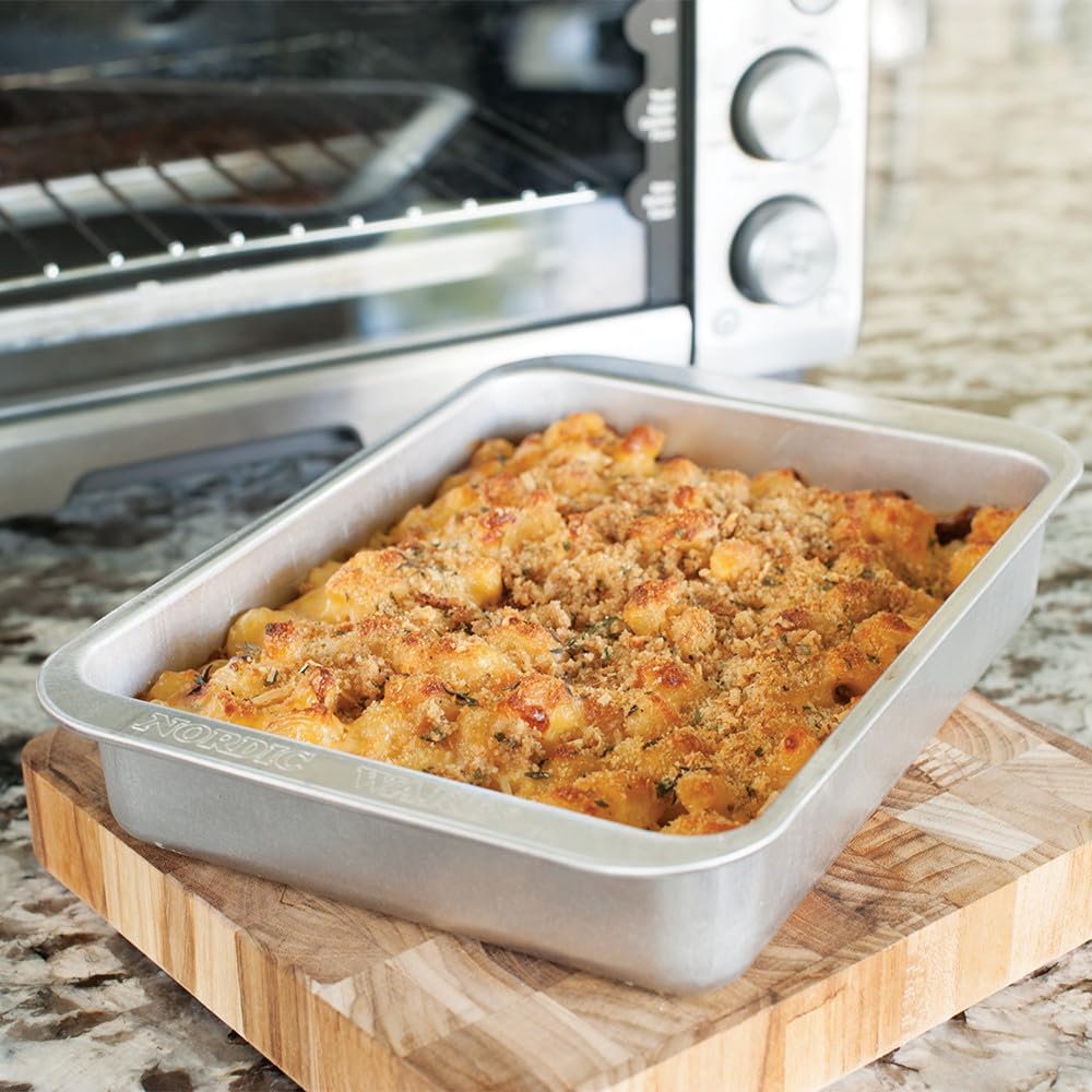 Natural Compact Rectangular Baker G8412