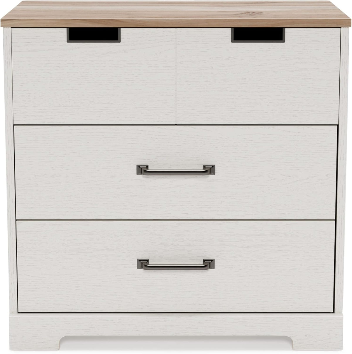 White 5 Drawer Wood Chest K4797