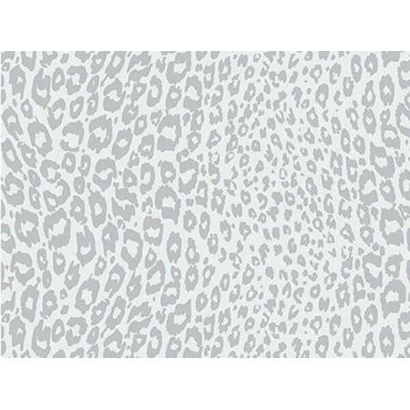 Silver Cheetah Gift Wrap Full Ream Roll R571346