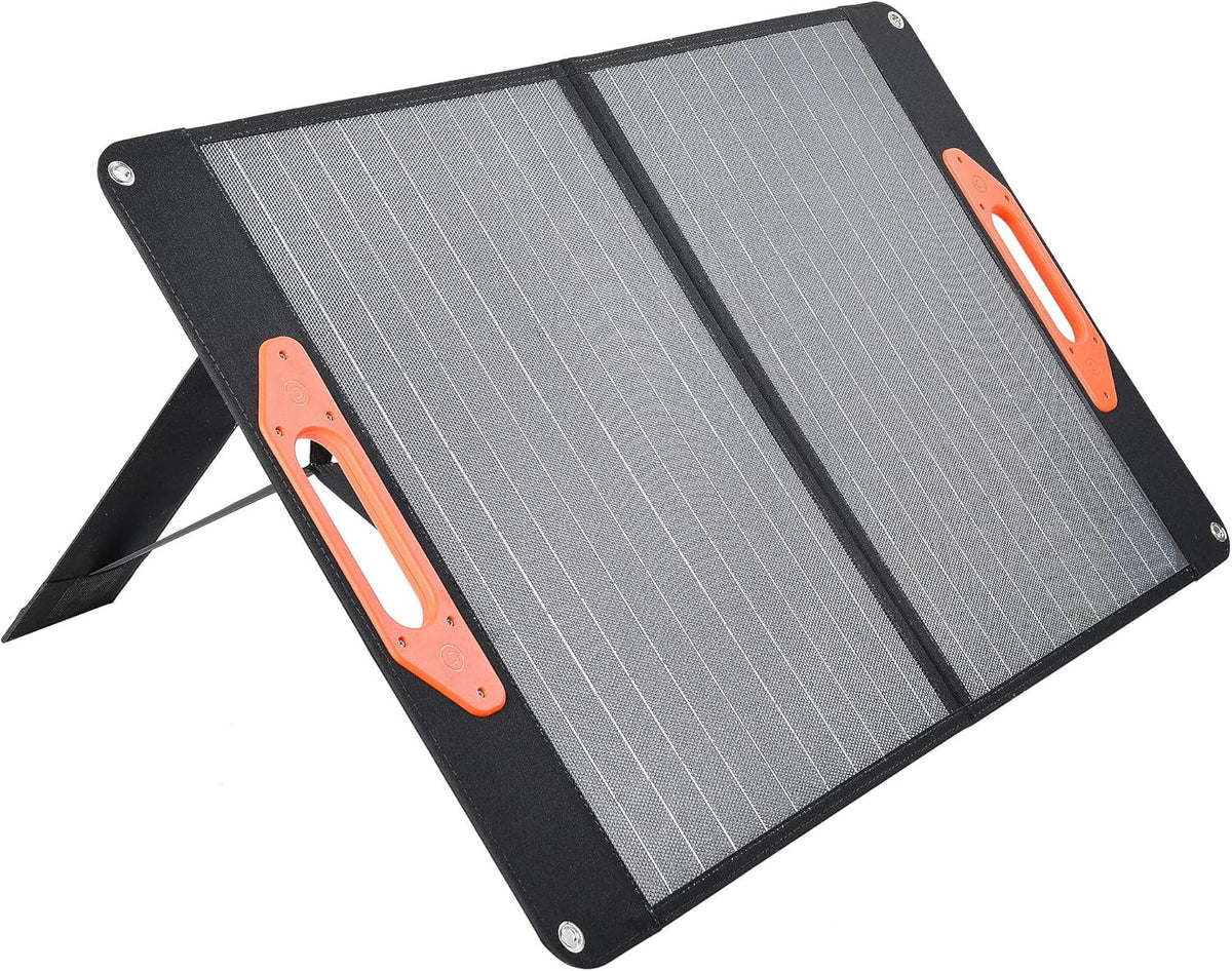 100W Portable Foldable Solar Panel with USB QC 3.0 Type C DC18V G9157
