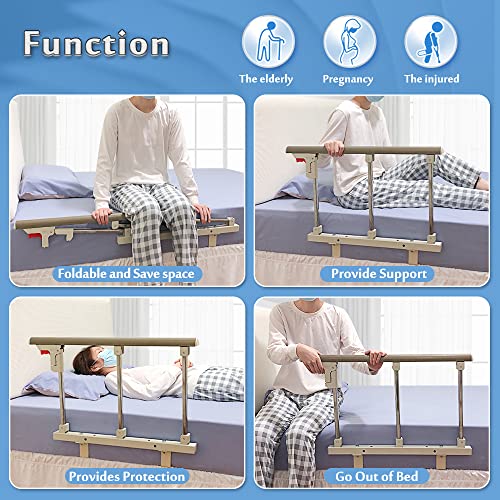Collapsible Half Bedrails for Hospital Bed F724237