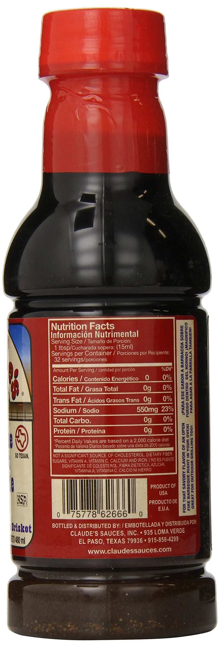 16-Ounce BBQ Brisket Marinade Sauce (Pack of 6) Y52566
