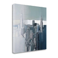 Canvas Chrysler and Empire State Buildings O3814