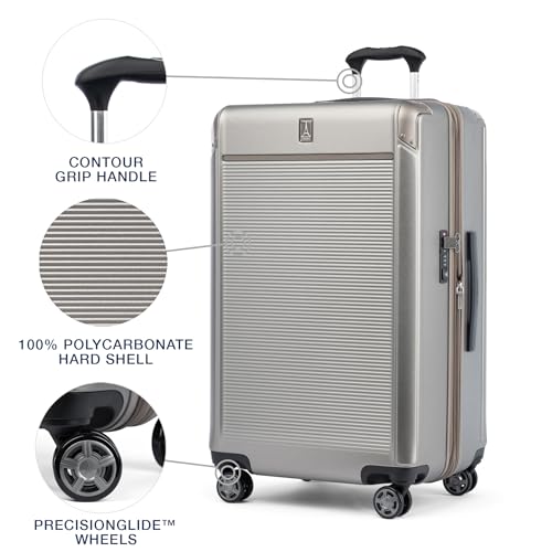 Compact Carry on 20-Inch Hard Shell Polycarbonate Suitcase P4901