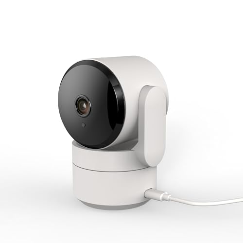 White Wi-Fi Camera with Night Vision and Two Way Audio O737