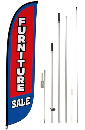 12 Feet Tall Fiberglass Pole Kit with Ground Spike K198