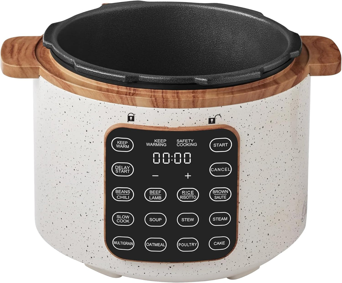 6 Qt Pressure Cooker with Touch Control Display S44283