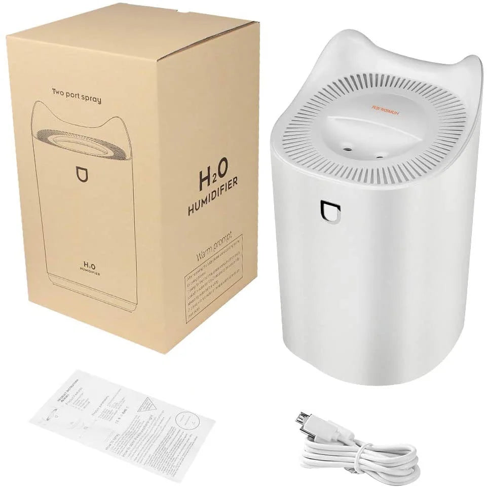 3L Cool Mist Humidifier with 2 Nozzle I340811