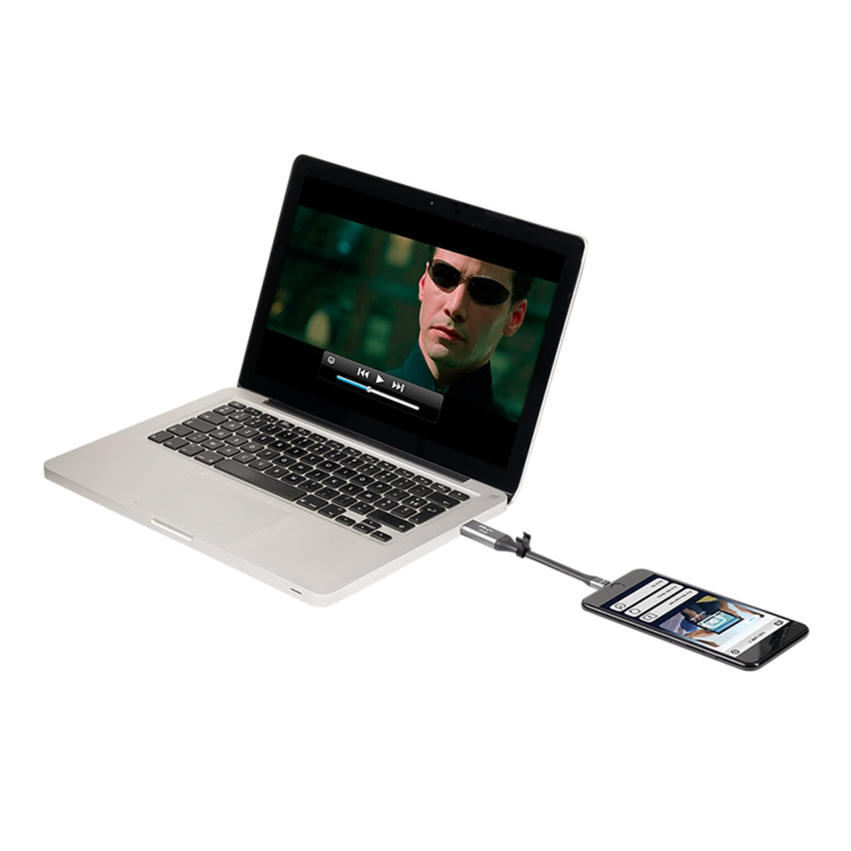 64GB USB 3.0 OTG Flash Drive Metal Gray K827609