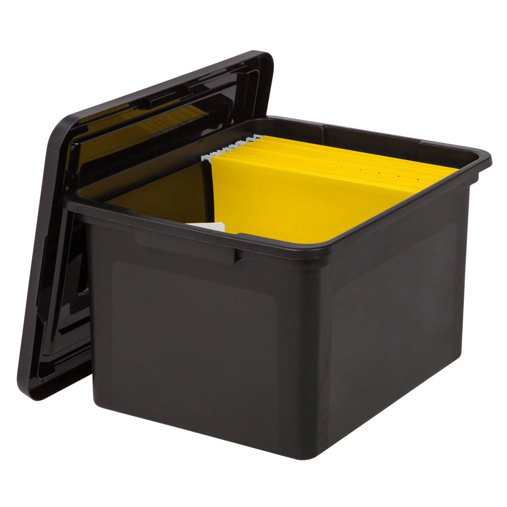 Black 18"L x 14 1/4"W x 10 7/8"H Letter And Legal File Tote A642393