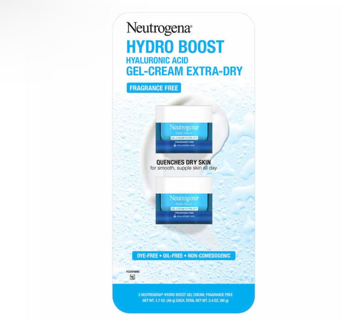 1.7 oz 2-pack Gel-Cream Extra-Dry T1035