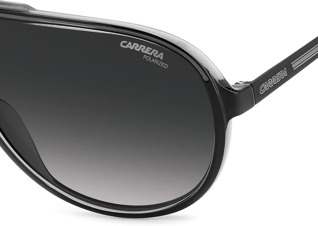 Polarized Grey Shaded Pilot Sunglasses 63 H115