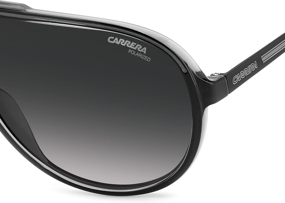 Polarized Grey Shaded Pilot Sunglasses 63 H115