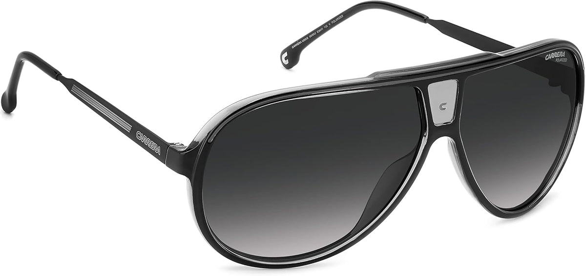Polarized Grey Shaded Pilot Sunglasses 63 H115