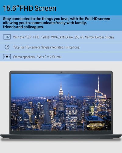 15.6" FHD Touchscreen Laptop, 13th Gen Intel i7-1355U, 64GB RAM, 2TB SSD, Win 11 Pro P4912