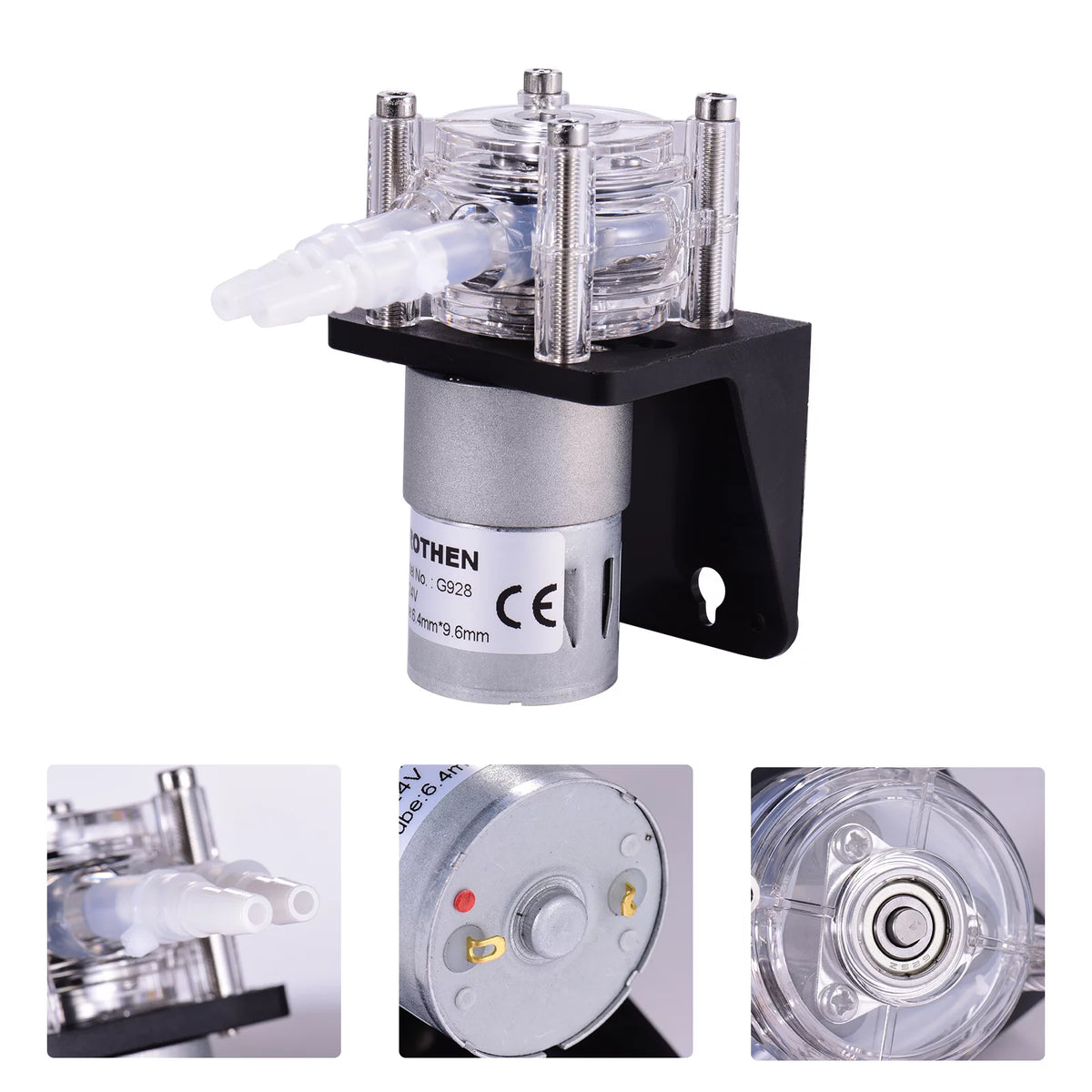 DC 12V Peristaltic Pump with Silicone Tubing Y170