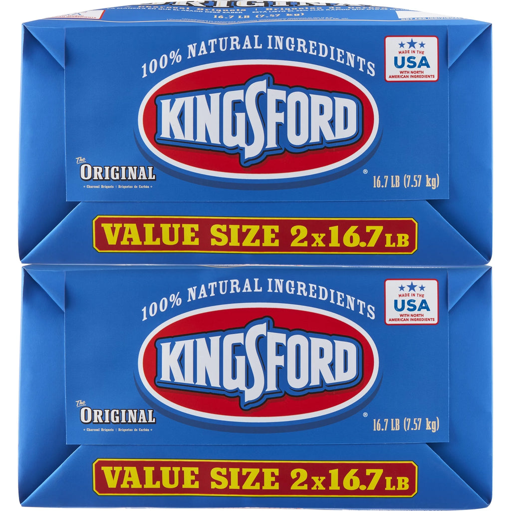 Two 16.7 lb Bags Charcoal Briquettes N88084