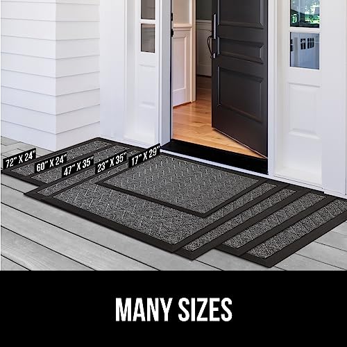 Gray Diamond 17x29 Natural Rubber Doormat D845209