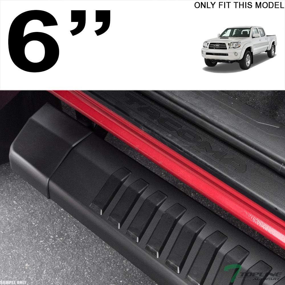 Matte Black Aluminum Running Boards for Toyota Tacoma Double Cab D737402