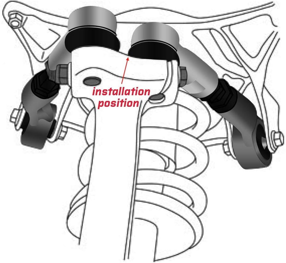 Adjustable Aluminum Front Upper Control Arms Q674