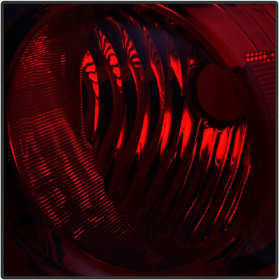 Red Smoke Tail Lights Brake Lamps Left+Right C44115