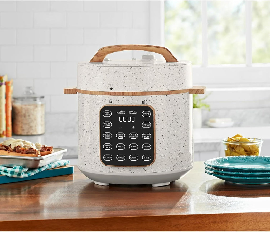 6 Qt Pressure Cooker with Touch Control Display S44283