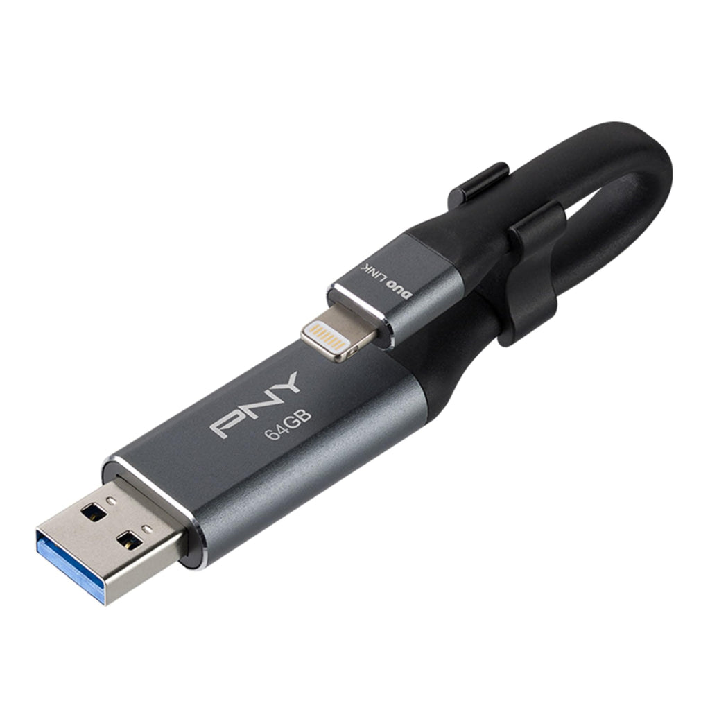 64GB USB 3.0 OTG Flash Drive Metal Gray K827609