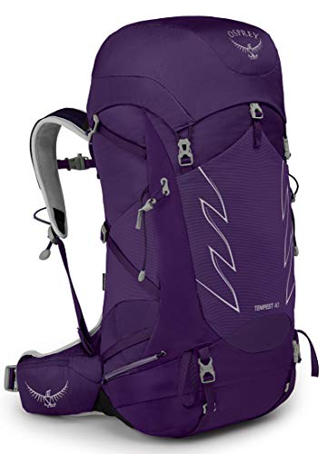 40L Women's Hiking Backpack, Violac Purple U89981