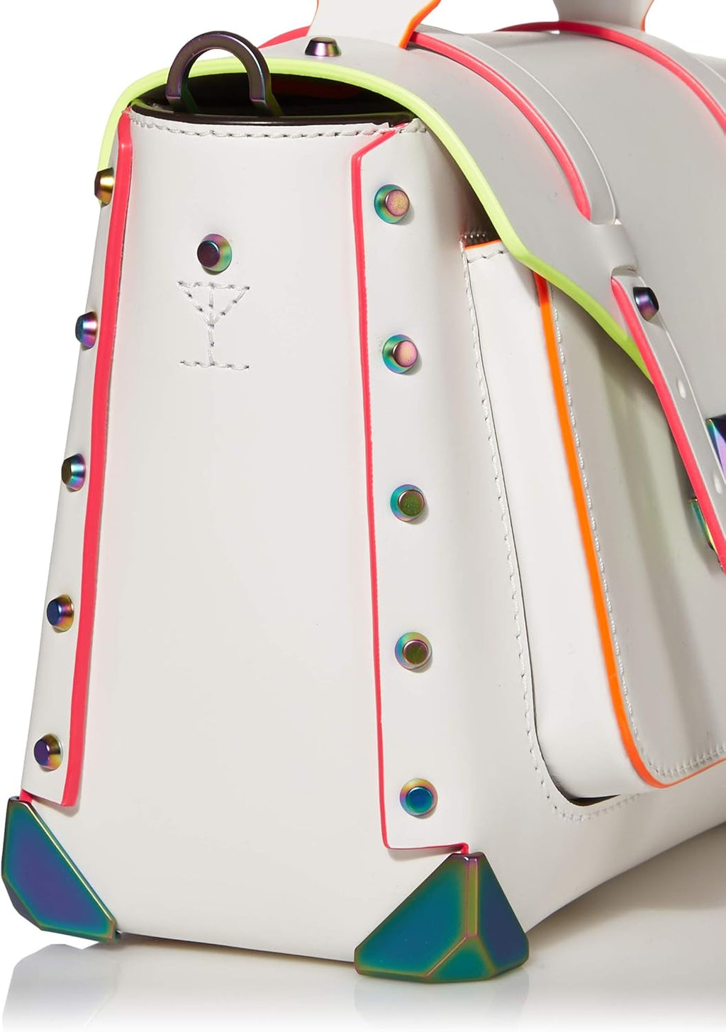 Optic White Medium Top-Handle Satchel Q10884