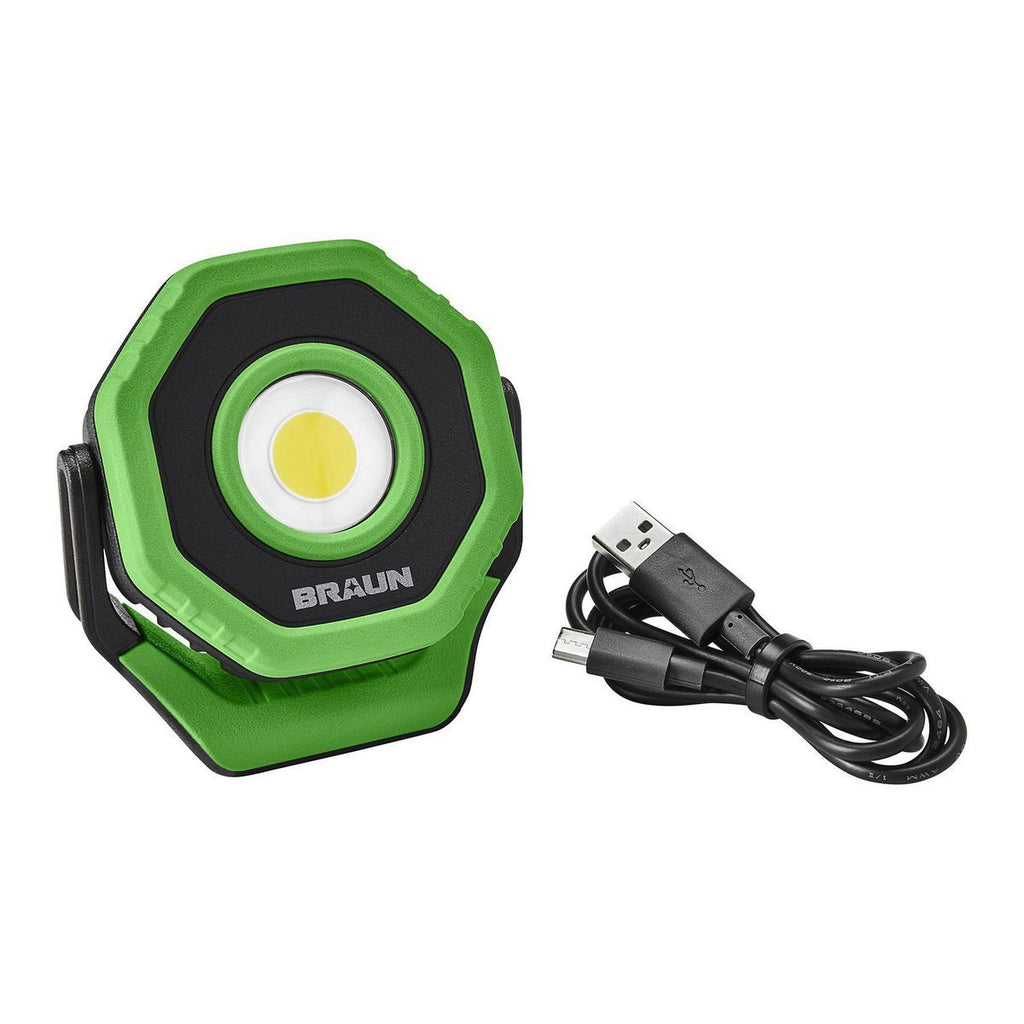 Green Rechargeable LED Floodlight Q96632
