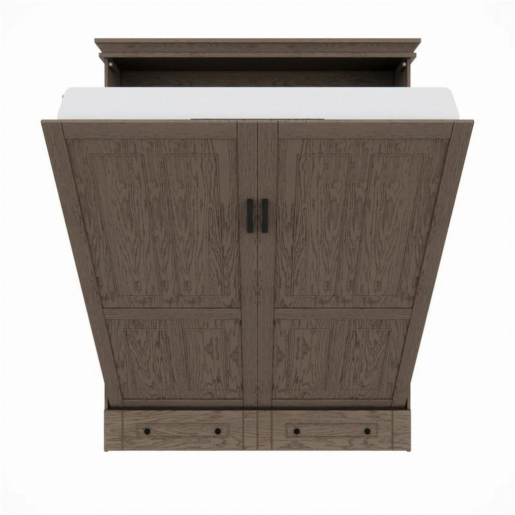 Queen Solid Wood Murphy Wall Bed H804