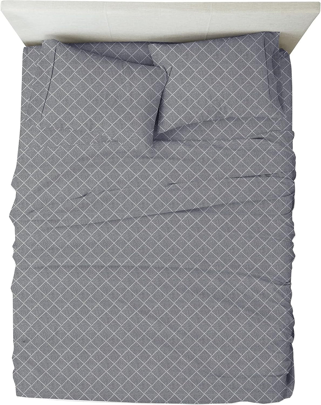 Ivory California King Size 4 Pcs Bed Sheets Set T70419