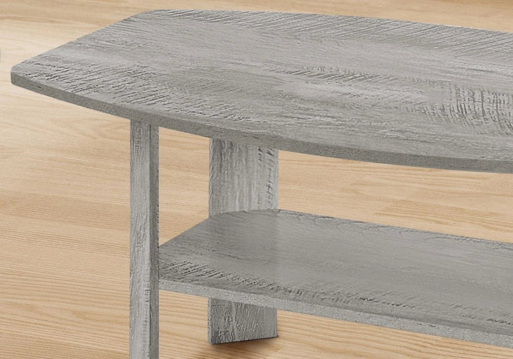 Grey Laminate 3Pcs Coffee End Side Table D551