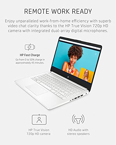 14-inch Laptop, Intel Celeron N4020, 4 GB RAM, 64 GB Storage, Windows 11 Home Y329306