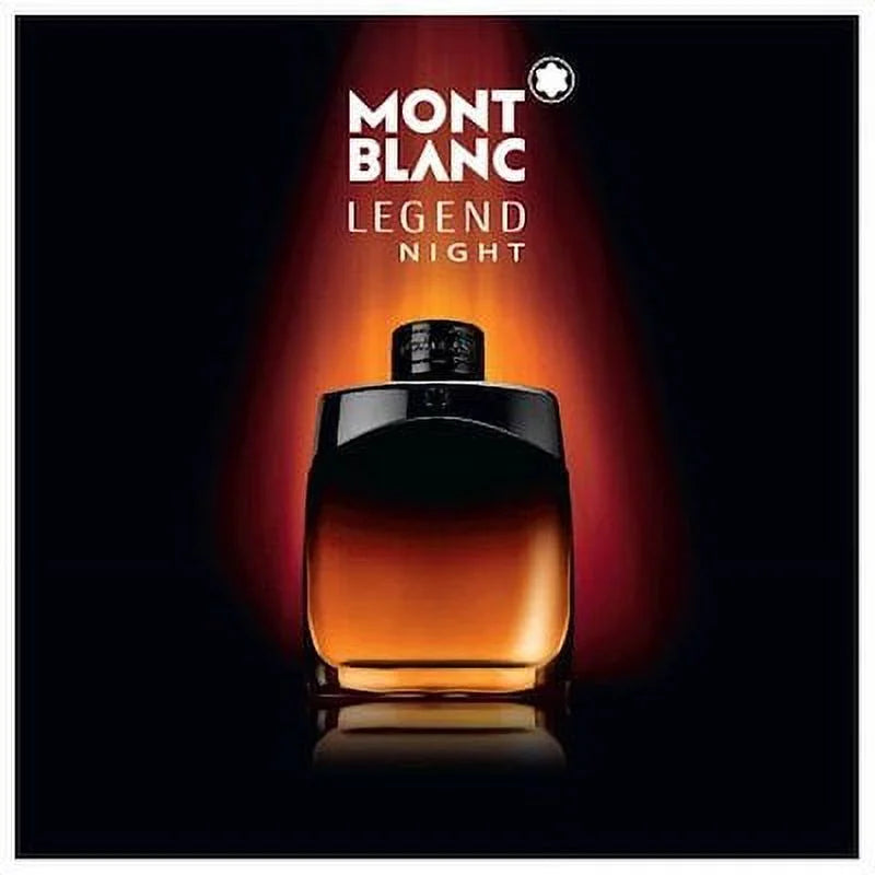 Montblanc Legend Night Eau De Parfum Spray 3.3 Oz (Pack 2) I94505