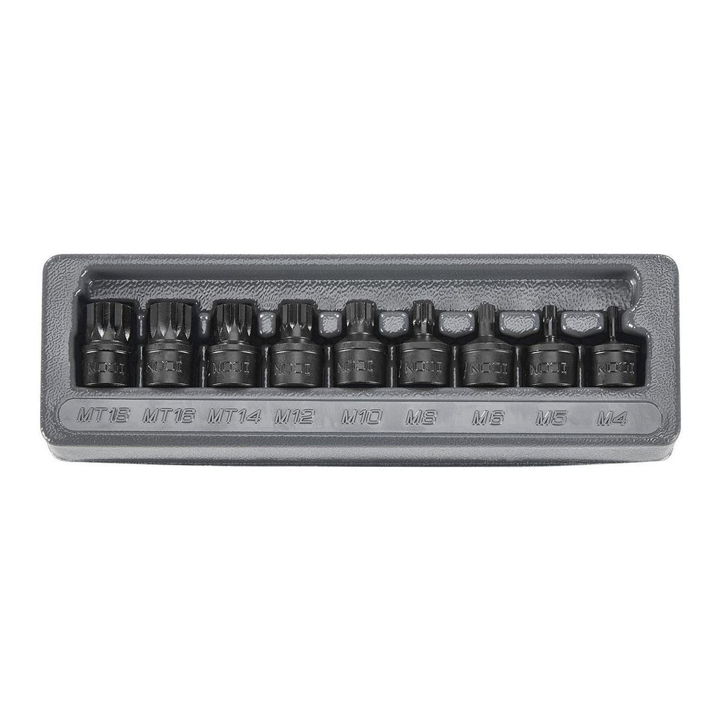 3/8 in. Drive Triple-Square Impact Bit Socket Set, 9-Piece P141