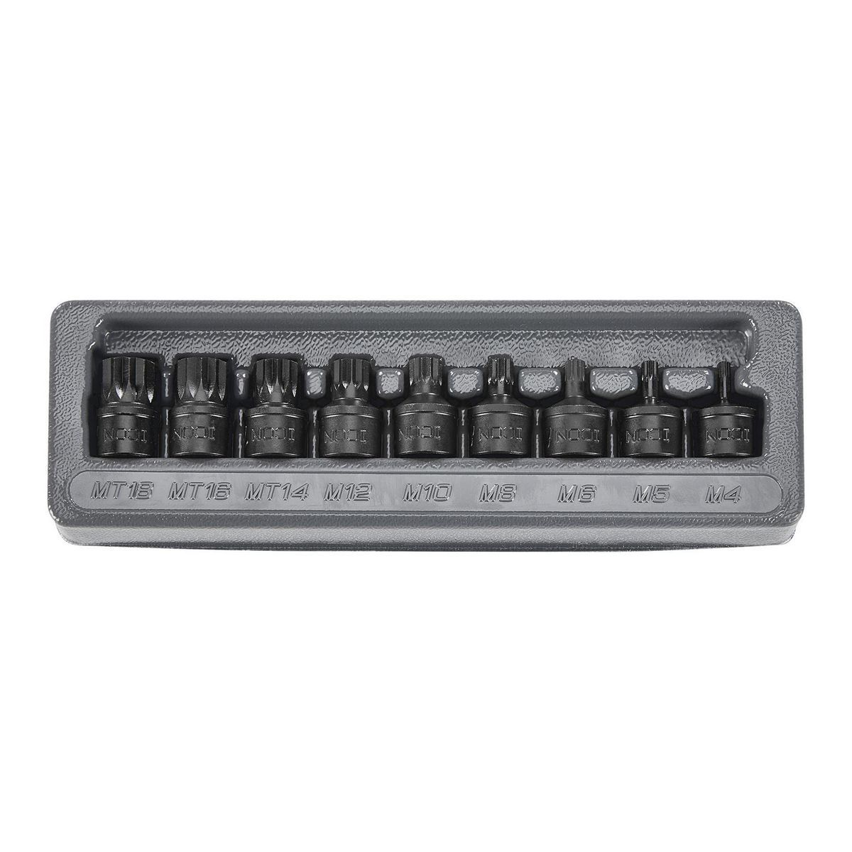 3/8 in. Drive Triple-Square Impact Bit Socket Set, 9-Piece P141
