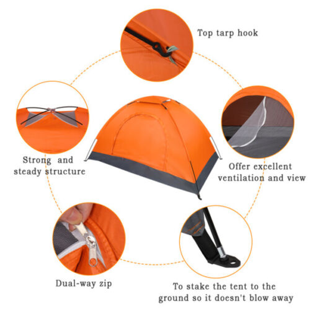 Waterproof Pop Up Dome Tent J4956