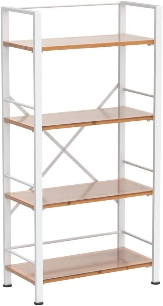 Black 2 Tier Real Wood Bookshelf F71627