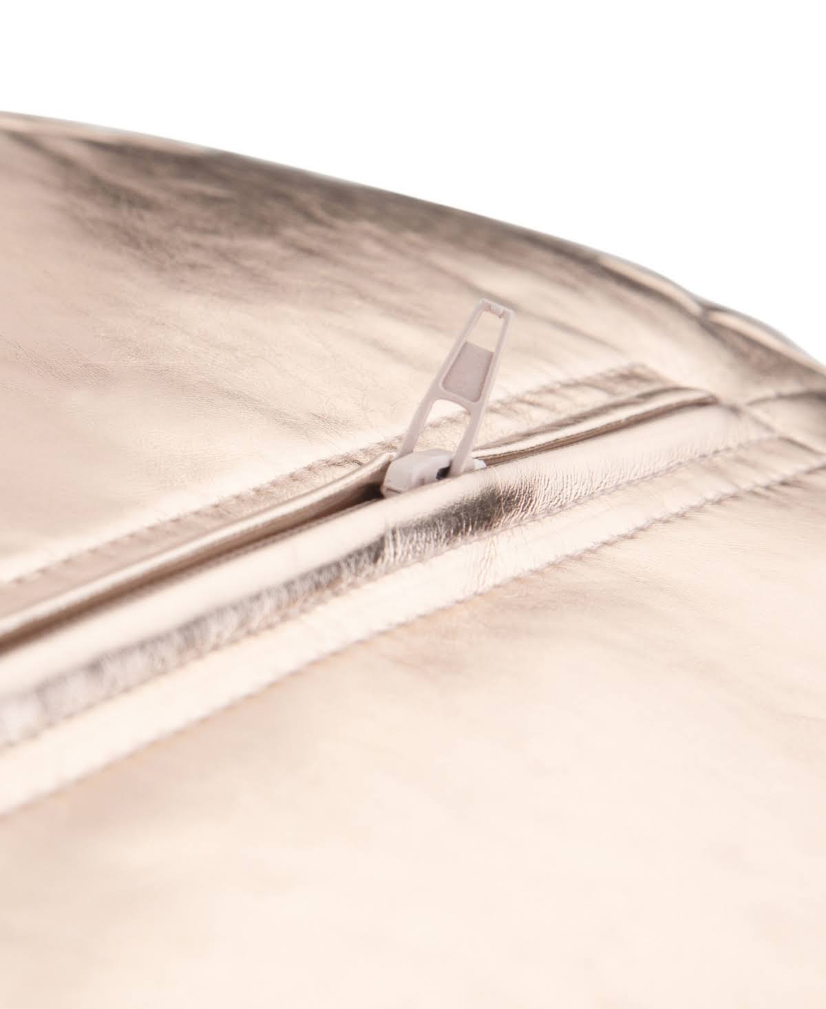 Round Pouf in Gold Z5911