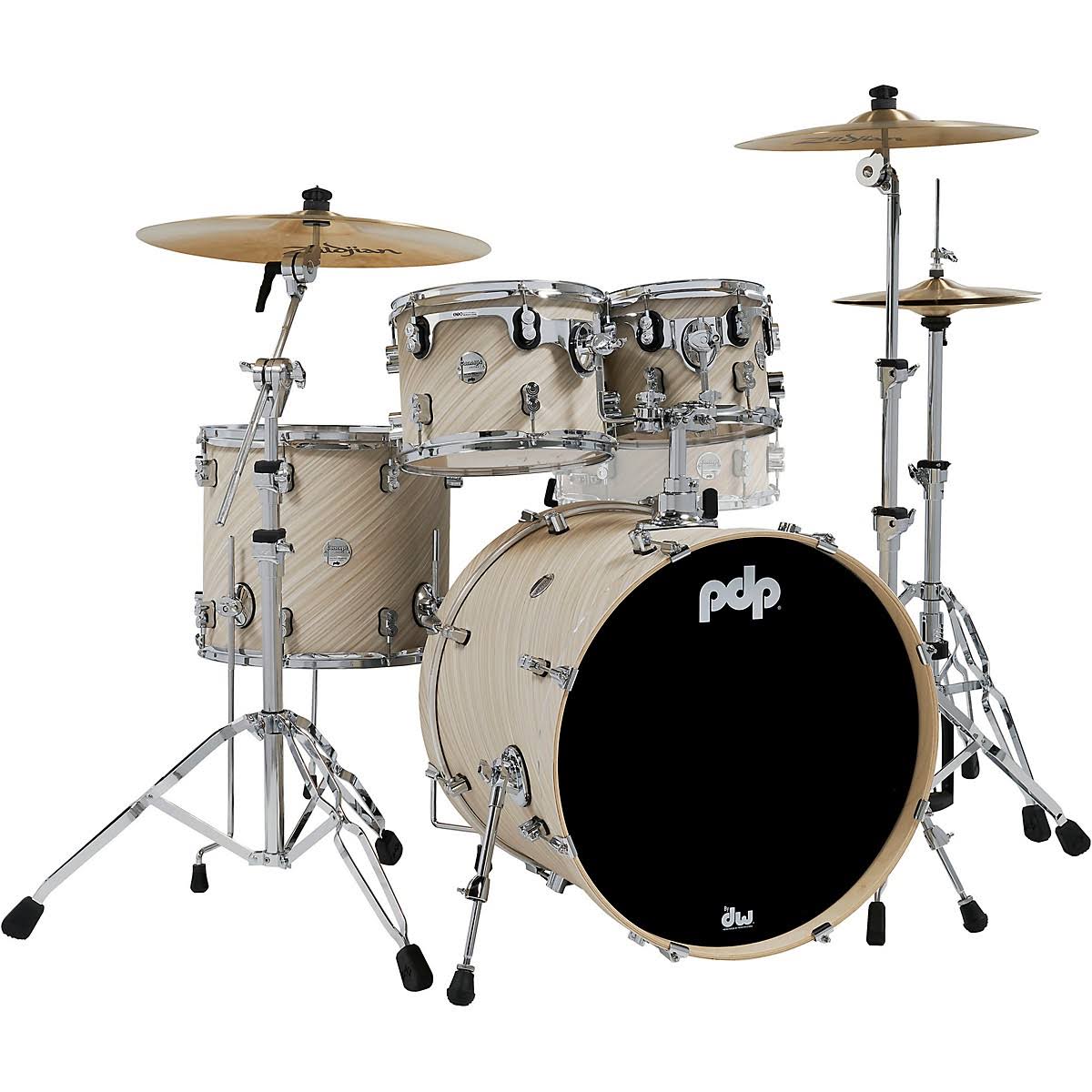 4-Piece Maple Shell Pack with Chrome Hardware I77983
