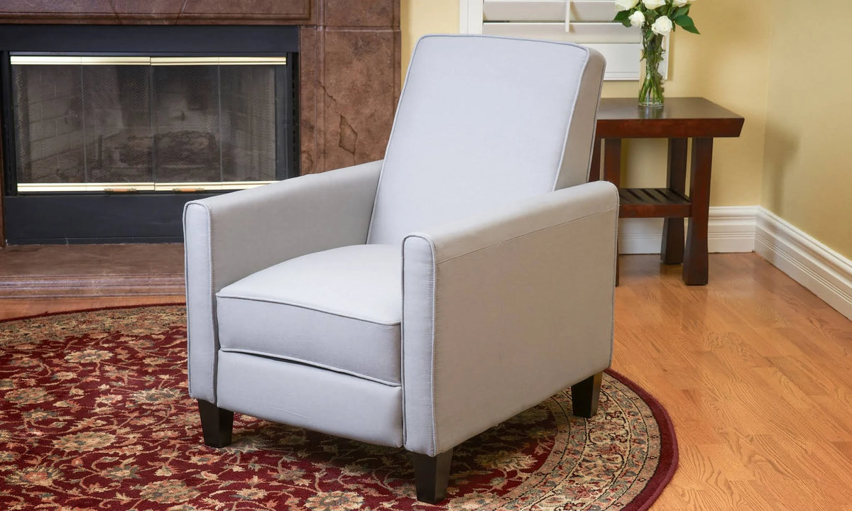 Grey Fabric Club Chair A9464