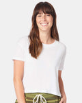 Vintage Jersey Crop Tee H25819